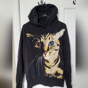 H&M Black and Cream Cat Face Clothing